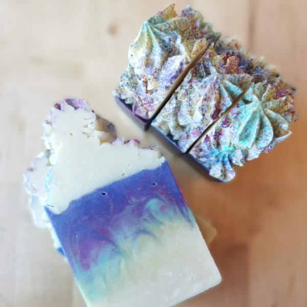 Colorful handmade soaps